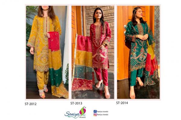 Saniya St 2012 To 2014 Embroidery Pakistani Salwar Kameez